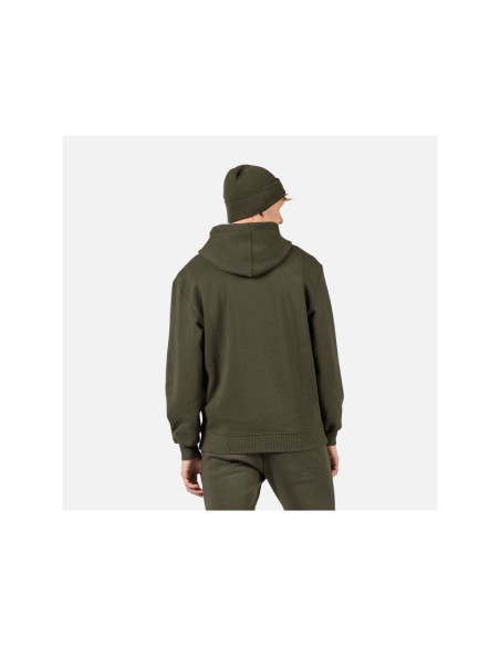 Bluza męska rossignol waterfall h relax sweatshirt zielona