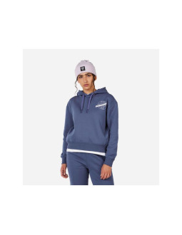 Bluza damska rossignol w waterfall h relax sweatshirt niebieska