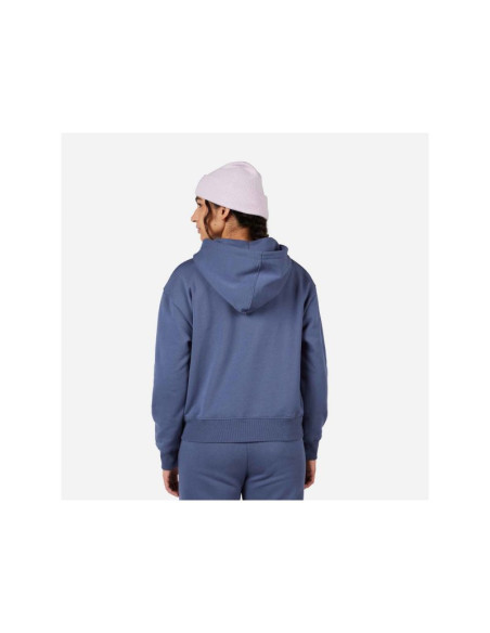 Bluza damska rossignol w waterfall h relax sweatshirt niebieska