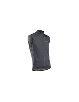 Kamizelka rowerowa northwave rainskin vest ciemny szary