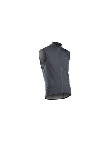 Kamizelka rowerowa northwave rainskin vest ciemny szary