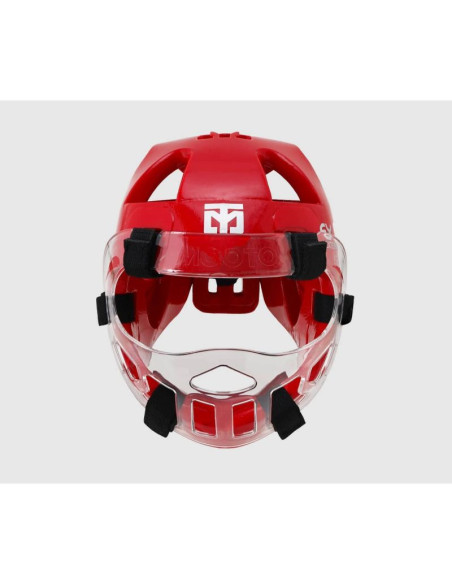 Kask z osłoną twarzy extera 3 pro world taekwondo (wt) | mooto