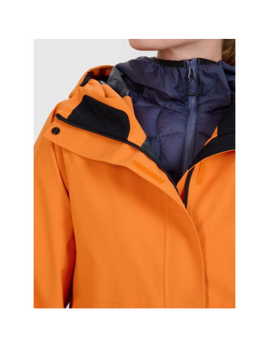 Kurtka trekkingowa membrana 15000 damska 4f 4fwss25ttjaf0751-70s