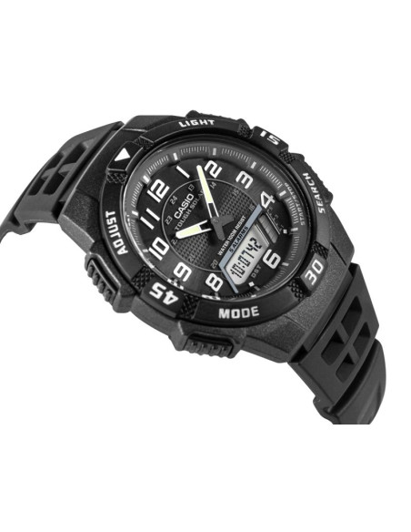 Zegarek casio aq-s800w-1bvef solar + box