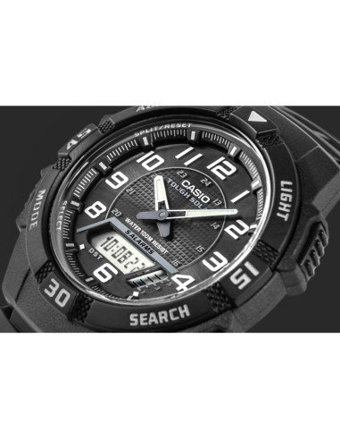 Zegarek casio aq-s800w-1bvef solar + box