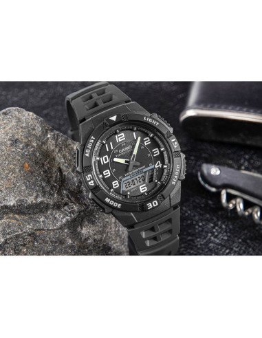Zegarek casio aq-s800w-1bvef solar + box