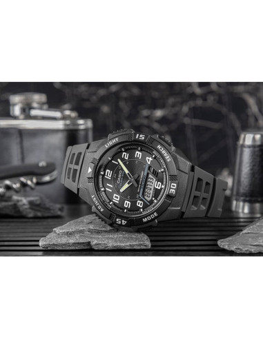 Zegarek casio aq-s800w-1bvef solar + box