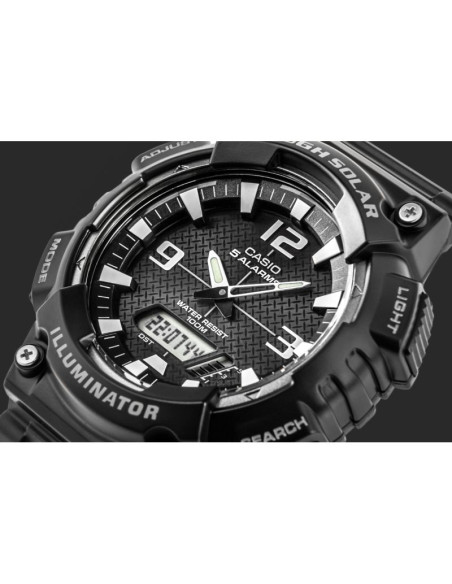Zegarek męski casio solar aq-s810w-1avef + box