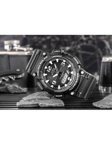 Zegarek męski casio solar aq-s810w-1avef + box