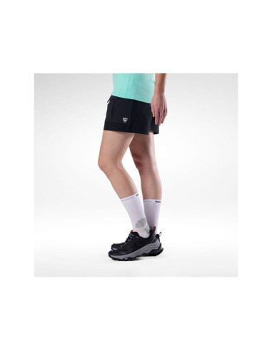 Szorty damskie rossignol w hiking cargo short 5' czarne