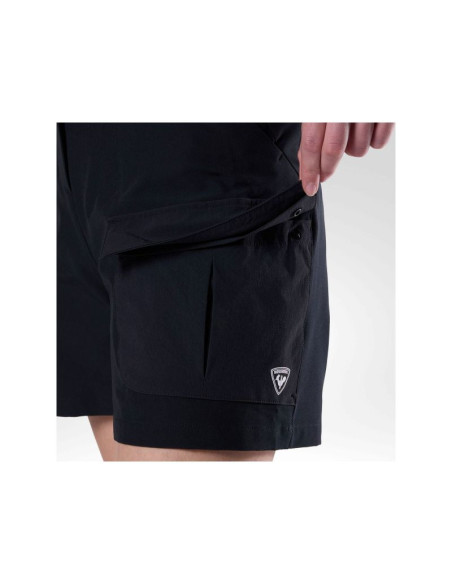 Szorty damskie rossignol w hiking cargo short 5' czarne