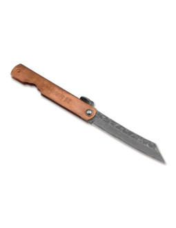 Nóż higo irogane damascus