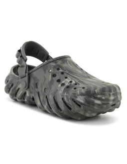 Crocs echo marbled clog dusty olive/multi 208454-3n4
