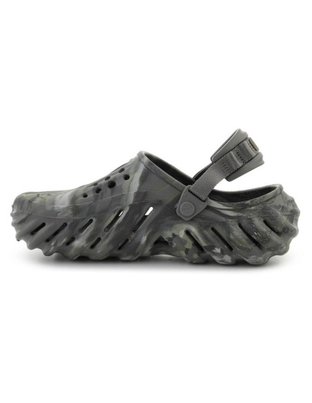 Crocs echo marbled clog dusty olive/multi 208454-3n4