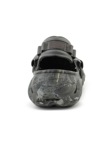 Crocs echo marbled clog dusty olive/multi 208454-3n4