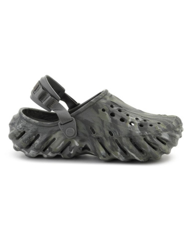 Crocs echo marbled clog dusty olive/multi 208454-3n4