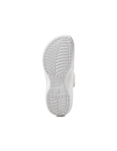 Crocs classic platform glitter clog w 207241-0wv chalk