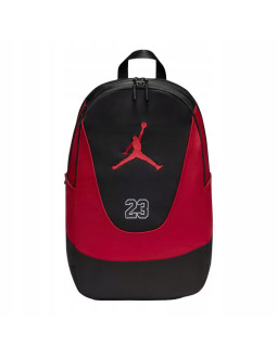 Plecak szkolny sportowy air jordan jam flightcore backpack black/gym red - ma9192-kr5