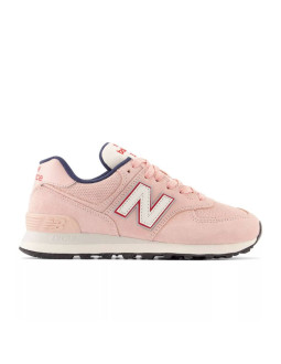 New balance damskie buty sneakersy wl574yp2 - różowe