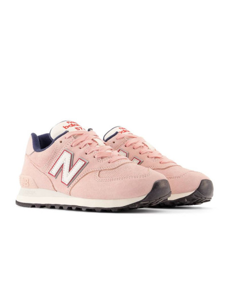 New balance damskie buty sneakersy wl574yp2 - różowe