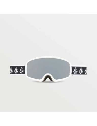 Gogle snowboardowe volcom migrations white rerun/silver chrome (vg0022116)