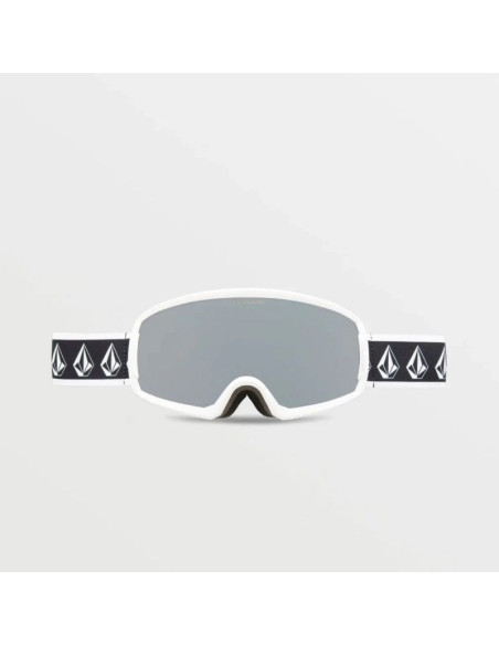 Gogle snowboardowe volcom migrations white rerun/silver chrome (vg0022116)