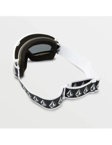 Gogle snowboardowe volcom migrations white rerun/silver chrome (vg0022116)