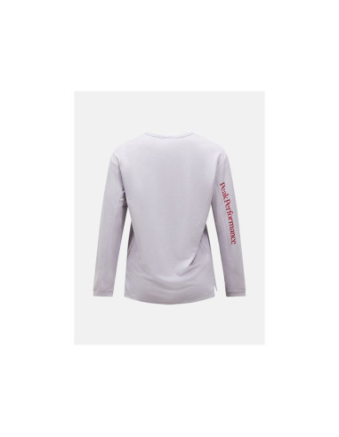 Koszulka damska peak performance w trail longsleeve kolor szary