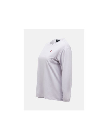 Koszulka damska peak performance w trail longsleeve kolor szary