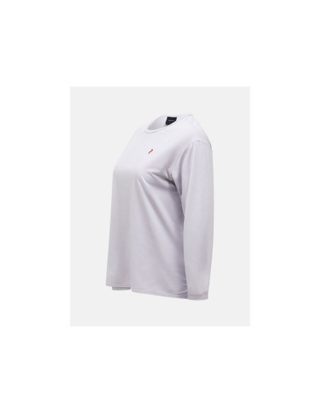 Koszulka damska peak performance w trail longsleeve kolor szary