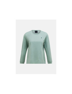 Koszulka damska peak performance w trail longsleeve kolor zielony