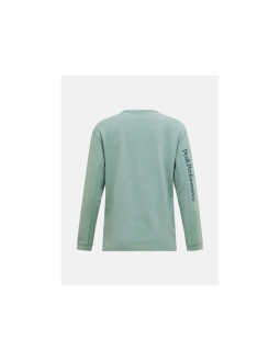 Koszulka damska peak performance w trail longsleeve kolor zielony 2