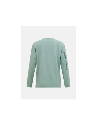 Koszulka damska peak performance w trail longsleeve kolor zielony