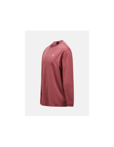 Koszulka męska peak performance m trail longsleeve kolor czerwony