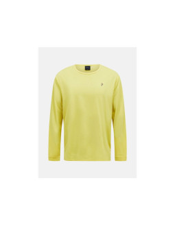 Koszulka męska peak performance m trail longsleeve kolor żółty