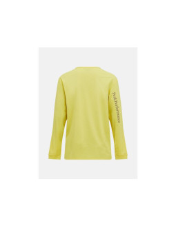 Koszulka męska peak performance m trail longsleeve kolor żółty 2