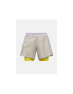 Szorty męskie peak performance m discover 2-in-1 shorts kolor szary