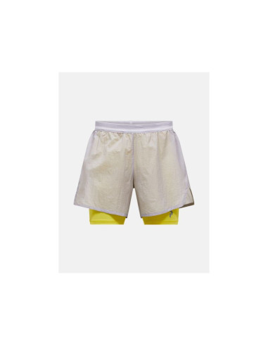 Szorty męskie peak performance m discover 2-in-1 shorts kolor szary