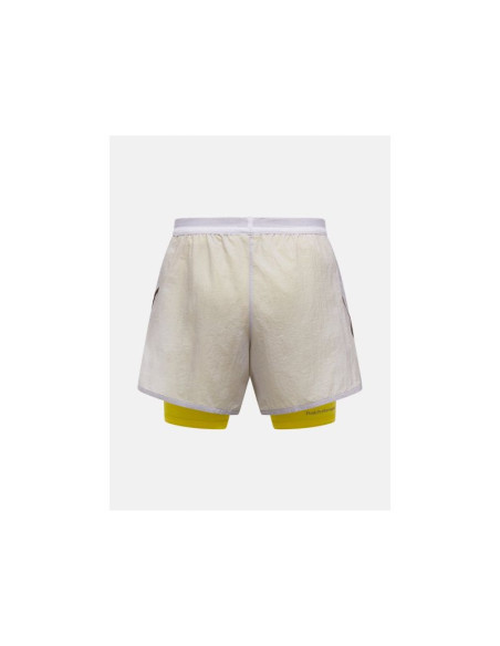 Szorty męskie peak performance m discover 2-in-1 shorts kolor szary