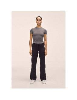Spodnie damskie casall jersey straight pant kolor czarny 2
