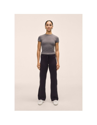 Spodnie damskie casall jersey straight pant kolor czarny