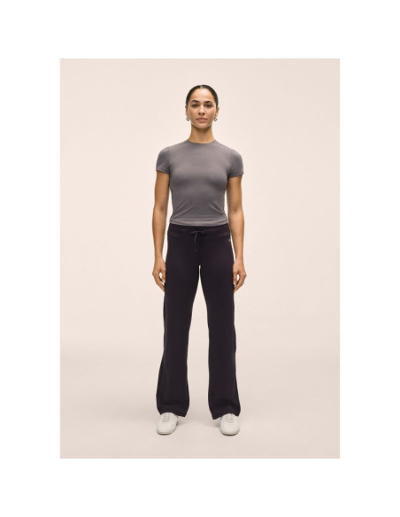 Spodnie damskie casall jersey straight pant kolor czarny