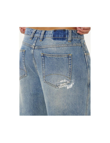 Spodnie męskie rip curl inner visions denim pant niebieskie