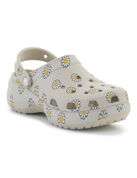 Crocs classic platform clog w floral meteor 212668-1wy
