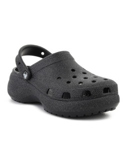 Crocs classic platform glitter clog w black 207241-001