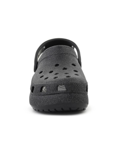 Crocs classic platform glitter clog w black 207241-001