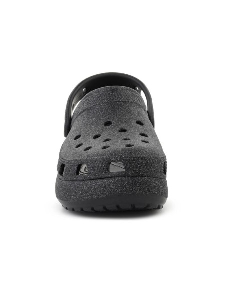 Crocs classic platform glitter clog w black 207241-001