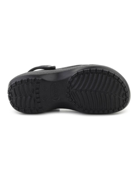 Crocs classic platform glitter clog w black 207241-001