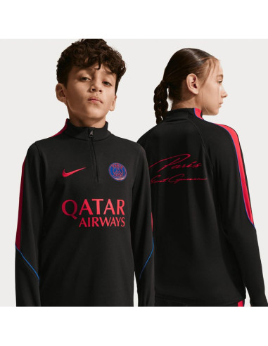 Bluza nike psg strike drill top junior ii2446-010