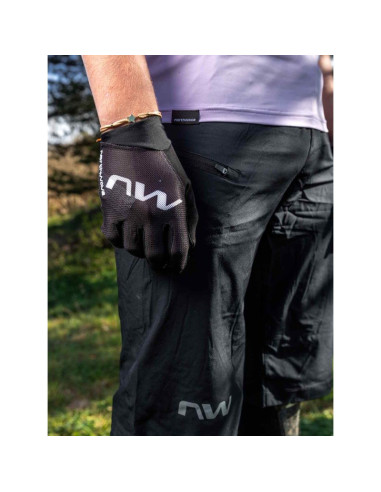 Spodenki rowerowe northwave bomb baggy czarny